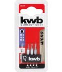 MICRO BITS, 4 mm, 3-tlg Pentalobe KWB   17128340