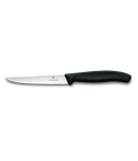 Victorinox Swiss Classic, Steak & Pizzamesser, 11cm, Wellen, schwarz  40037233