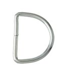 D-Ringe 30 x 22 x 3,8mm  Stahl vernickelt   61562010