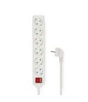 Nedis Verteiler Steckdosenleiste 6-Fach 3m            55006302