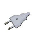 Eurostecker mit Schraub- verschluß weiß 75333004