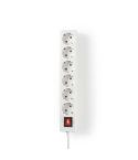 Nedis Verteiler 6-Fach 1,5m mit Schalter 55006152