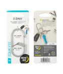 NiteIze G-Series 4 Dual-Karabiner silber GS4-11-R6    05041116