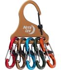 NiteIze Keyrack Locker + S-Biner Aluminum KLKA-29BG-R6