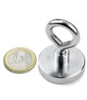 Magnet 32mm M5 Öse 300N Neodym 30kg