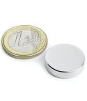Magnet rd 20x5mm 65N ca.6,4kg NdFeB            89002050