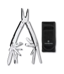 Victorinox SWISSTOOL Spirit MX (Einhand) silber mit Tasche  3.0224.MN    40302242