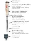 STEMMEISEN 24mm Holzheft STUBAI           77353009