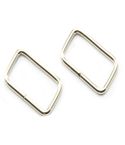 Vierkantringe 40x27x4,0mm Stahl vernickelt 61924050