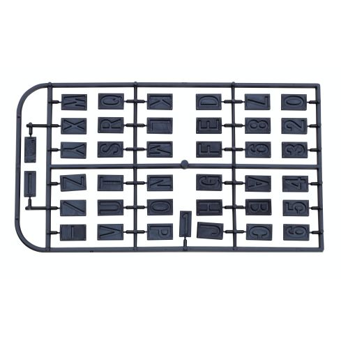 BUCHSTABEN+ZAHLENSET GE70 Proxxon          03027104