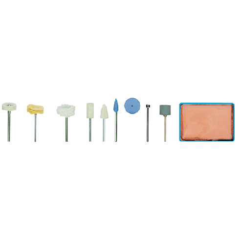 Proxxon Polier Komplett Set, 10-teilig - 28285