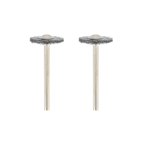 Scheibendrahtbürste Stahl 19mm 2Stk 428 Dremel   26150428JA 72500428