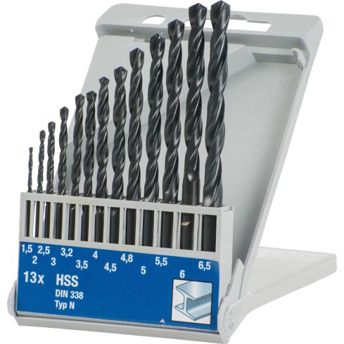 KWB Metallbohrersatz HSS-R 13-tlg  1,5-6,5 mm   17429030