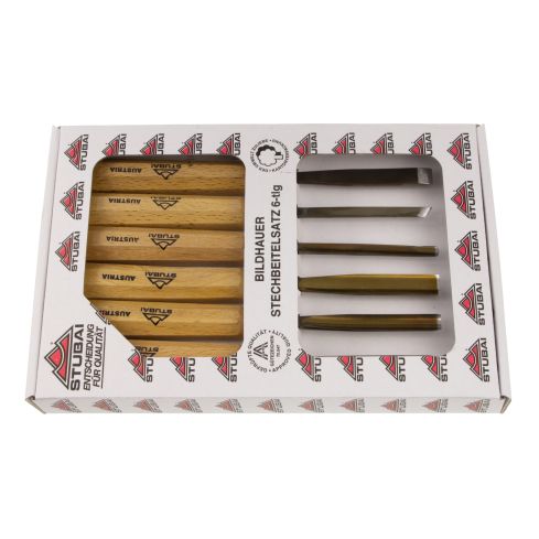STUBAI SCHNITZMESSERSATZ 6tlg 510101 77510101