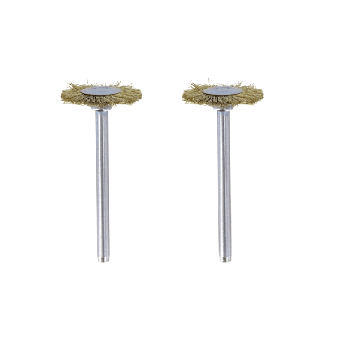 Messingbürste 19 mm  2x Drahtbürste 535 Dremel   26150535JA