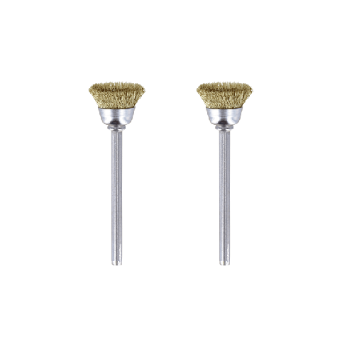 Messingbürste 13 mm 2x Drahtbürste 536 Dremel   26150536JA
