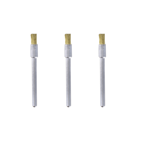 Messingbürste 3,2 mm 3x Drahtbürste 537 Dremel   26150537JA