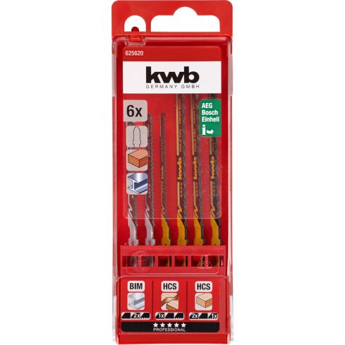Stichsägeblätter-Set,6tlg S20 HCS 17625620