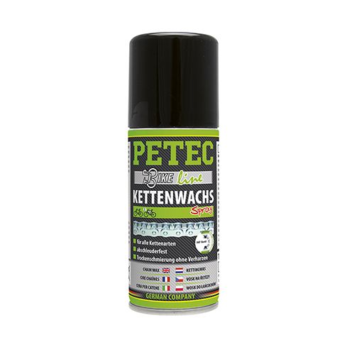 PETEC Kettenwachs 100ml DryLube Fettfreies Schmiermittel 59070520