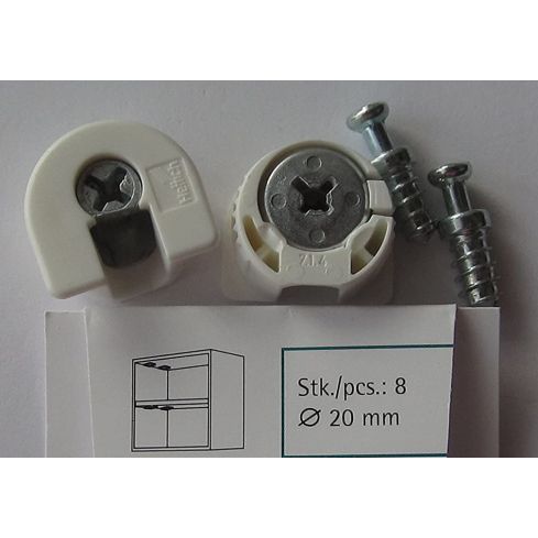 Excenterbeschläge 20mm 2 Stk. 21943578