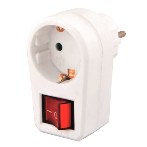 Zwischenstecker m. EIN/AUS Schalter 16A 75333490