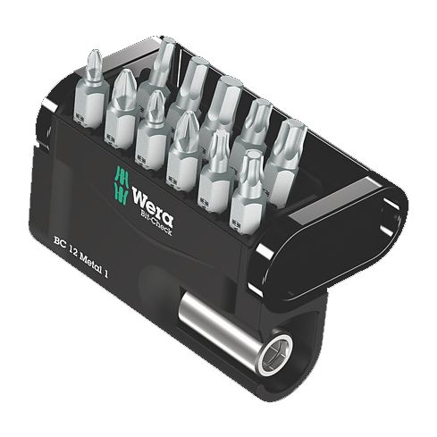 WERA Bit-Check 12 METAL  PH/PZ/TX/Schlitz  49985136