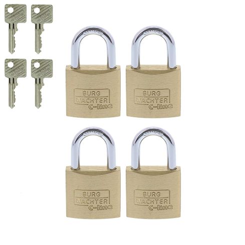 Vorhangschloß 15mm Quadro 4Stk. 222 15 36222015