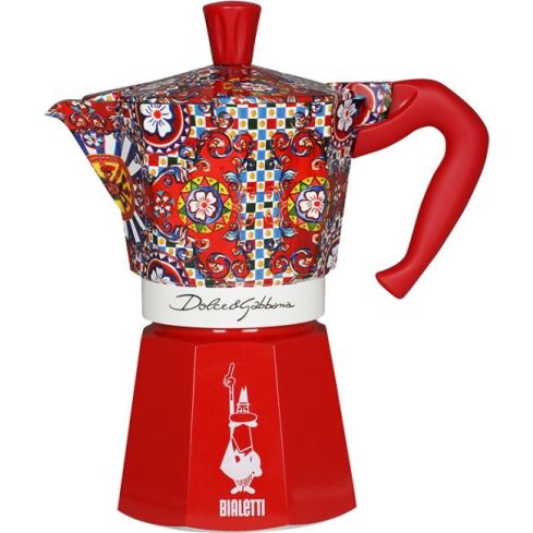Bialetti Moka-Express 6T Dolce&Gabbana Carretto Siciliano ROT     85005329