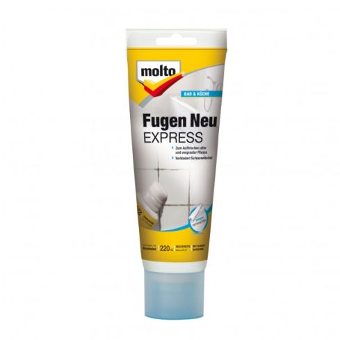 Molto Fugen Neu Express Fliesenfugen weiss 220ml Tube       44087735