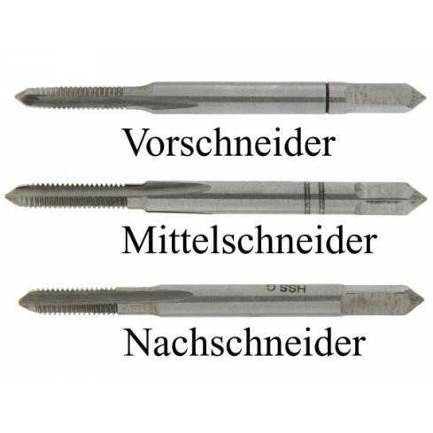 HGB-SET M  2.5 HSS, 3tlg.in Kassette   48002025