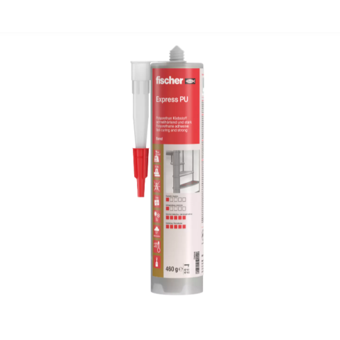 Fischer Konstruktions-Klebstoff KK Express PU beige 310 ml     18059014
