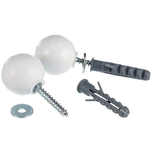 TÜRSTOPPER KUGEL WEISS 36020350