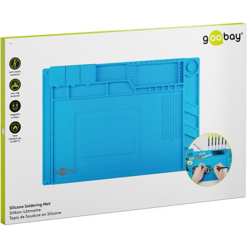 Silikon-Lötmatte max. 450°C inkl. Fächer     20661670