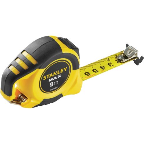 Stanley Maßband 5m mit Magnet & Karabiner Rollbandmaß 02036117
