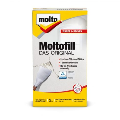 Akzo Nobel Moltofill ORIGINAL Innen Spachtel Pulver 2.0 KG                  44087724