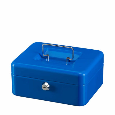 Geldkassette MONEY 5020 90x200x160 blau 36050201