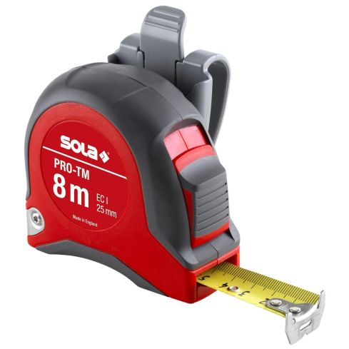 Massband SOLA PRO-TM 8 8m KLASSE 1 Hochpräzise      90222092