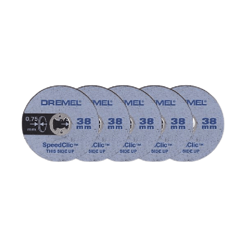 Dünne Trennscheiben im 5er-Pack. Dremel SC409 2615S409JB