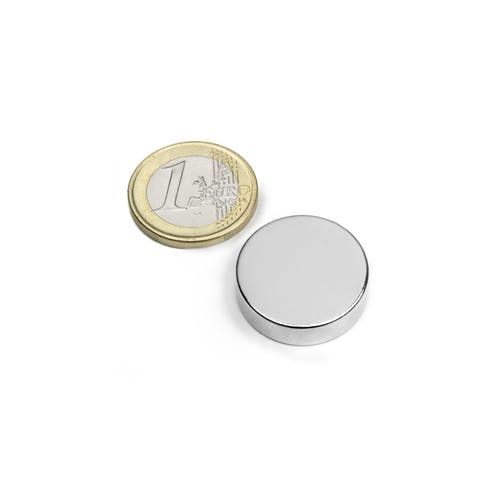 Magnet rd 25x7mm 108N NdFeB 89002507