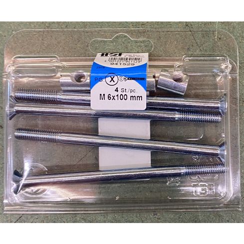 MÖBELVERBINDER M6X100MM 4 Stk 21941529