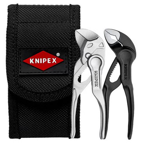 Knipex XS Zangenset Zangenschlüssel XS + Cobra XS m. Tasche 25002072