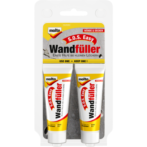 Molto S.O.S Easy Wandfüller 2x 20g Spachtelmasse     44252437