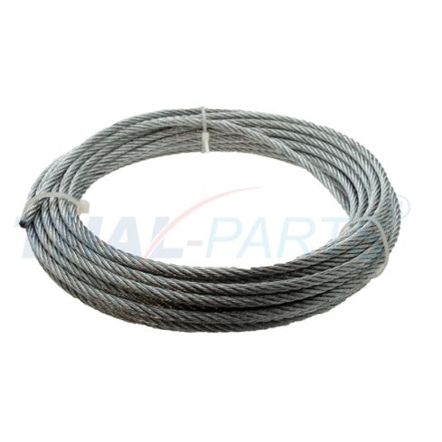STAHLSEIL verzinkt 3 mm x 10 m                        21326620