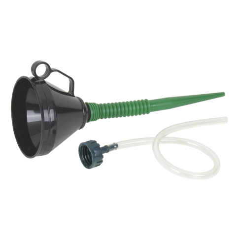 Kunststofftrichter 160mm m. Schlauch 92713047