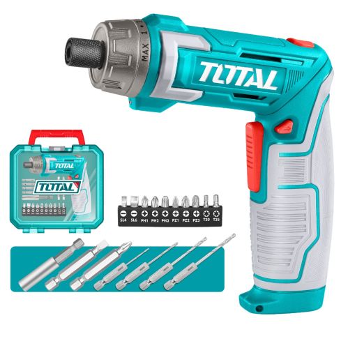 TOTAL Akkuschrauber 8V / 6Nm / USB-C / 2Pos. TSDLI08025