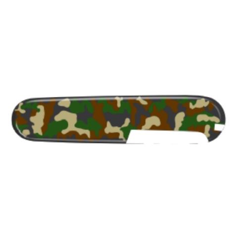 Victorinox Schalen back green Camouflage, 91mm für Offiziersmesser           40369440