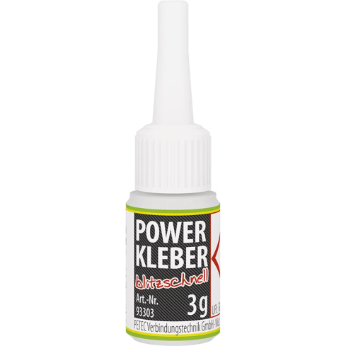 Petec Powerkleber Cyanacrylat 3g 15093303