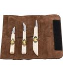 KIRSCHEN Schnitzmessersatz in Velourtasche 3-tlg 47003307