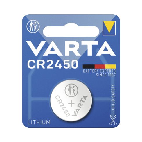 VARTA Batterie 2450 Lithium DL2450 CR2450 27002450
