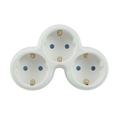 Direktverteiler Schuko 3-Fach Technik Professional Steckdosen-Adapter              75333003